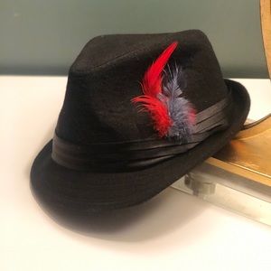 1920’s Great Gatsby Roaring 20s Hat + Suspenders